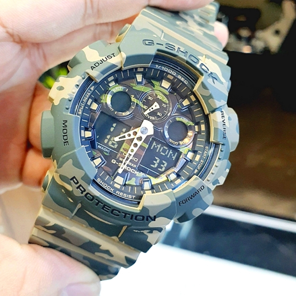 Casio Veteran Green Camo Premium G-Shock